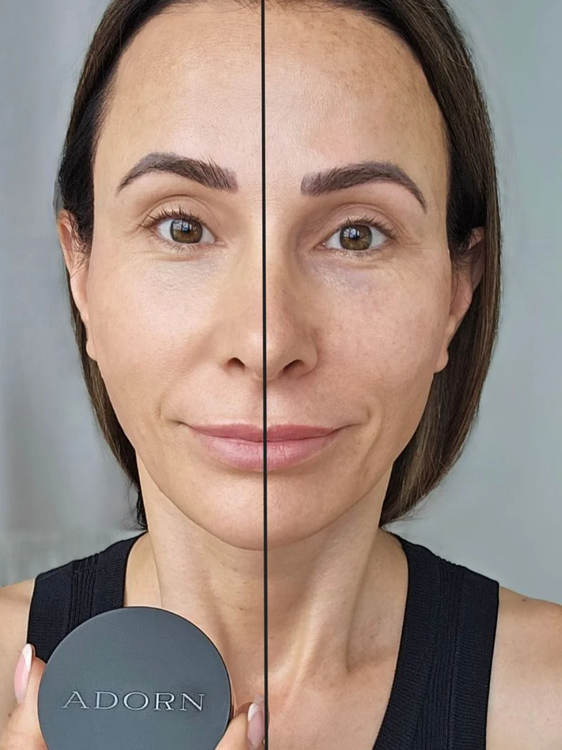 SPF 20 Mineral Foundation, Hydrating Primer + Kabuki Brush | Refillable - Image 4