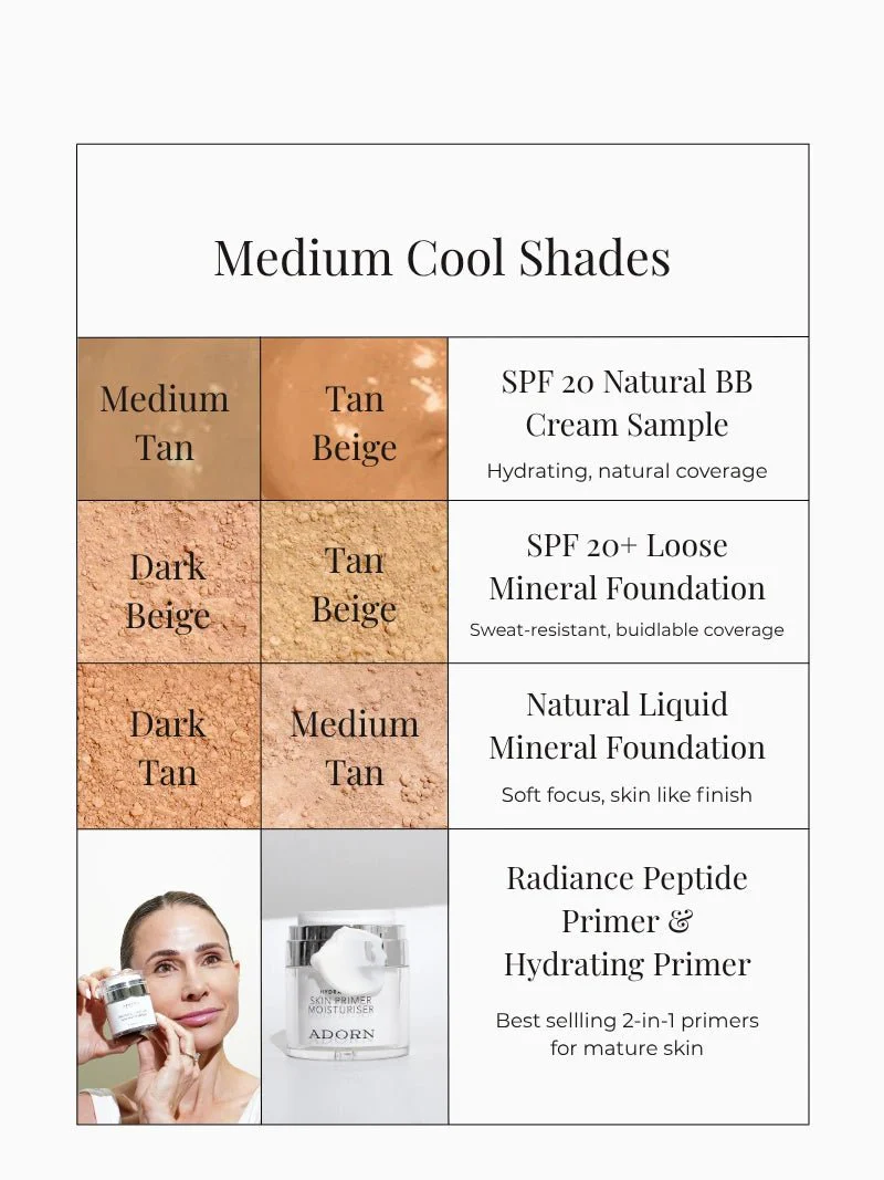 Find My Foundation Shade | 8 Pce Sample Set $10 - Image 5