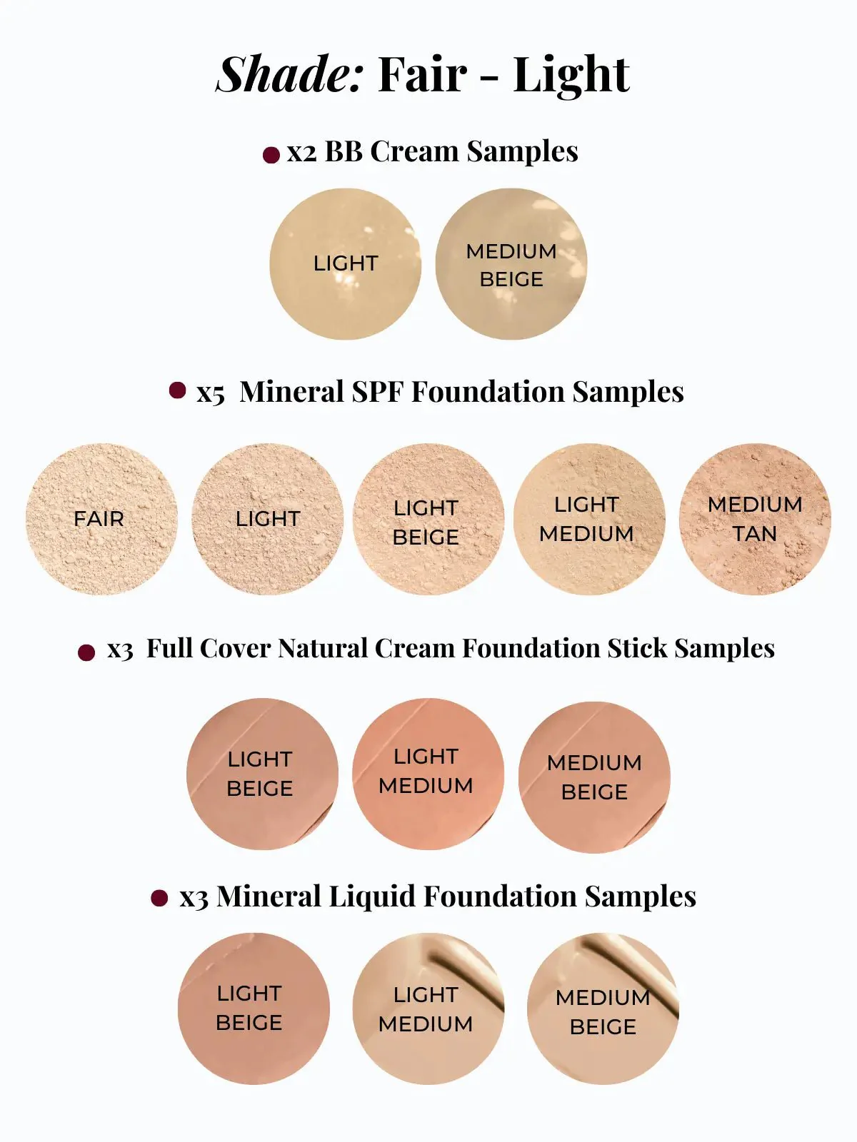 The Ultimate Makeup Sample Box + Full-Size Kabuki Brush | 20 Pce Set - Image 13