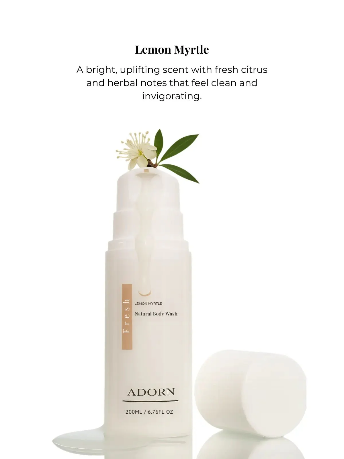 Natural Body Wash for Dry & Sensitive Skin | Refillable - Image 3