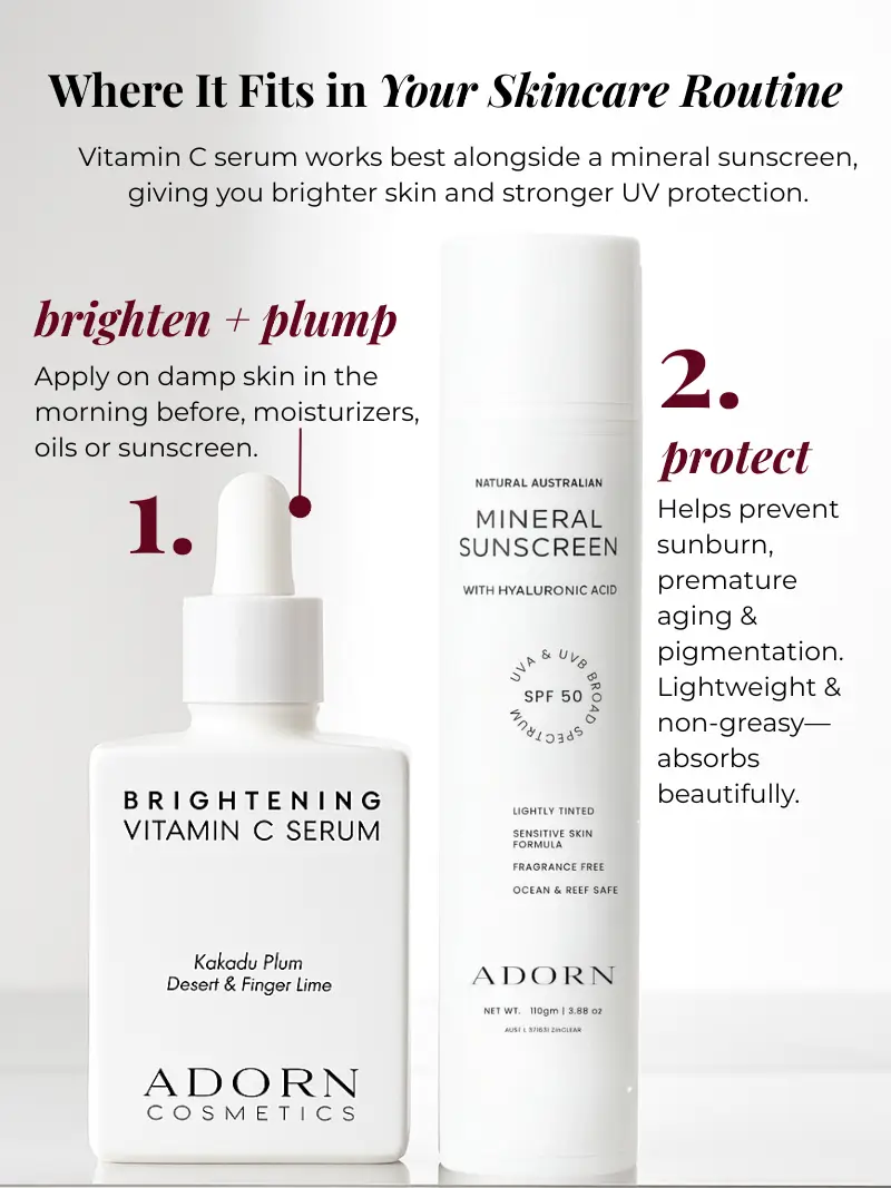 Natural Brightening Vitamin C Serum | Refillable - Image 5