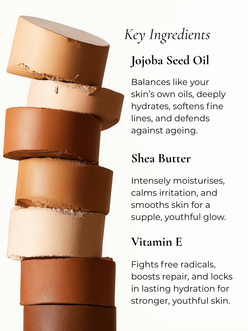 Hydrating Cream Foundation Stick | Dry Skin Full Coverage - Image 6