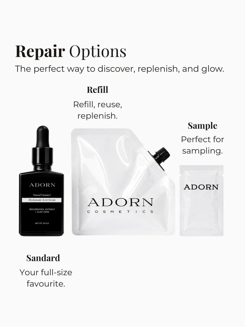 Hyaluronic Acid Natural Night Repair Serum | Refillable - Image 10