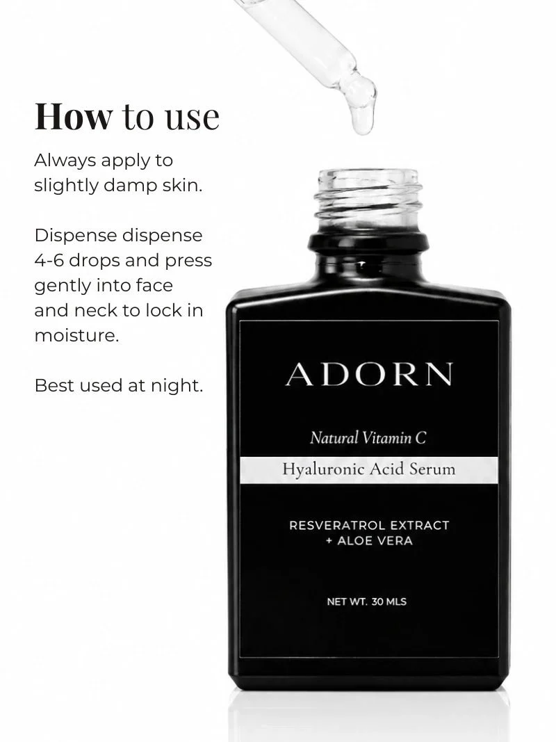 Hyaluronic Acid Natural Night Repair Serum | Refillable - Image 6
